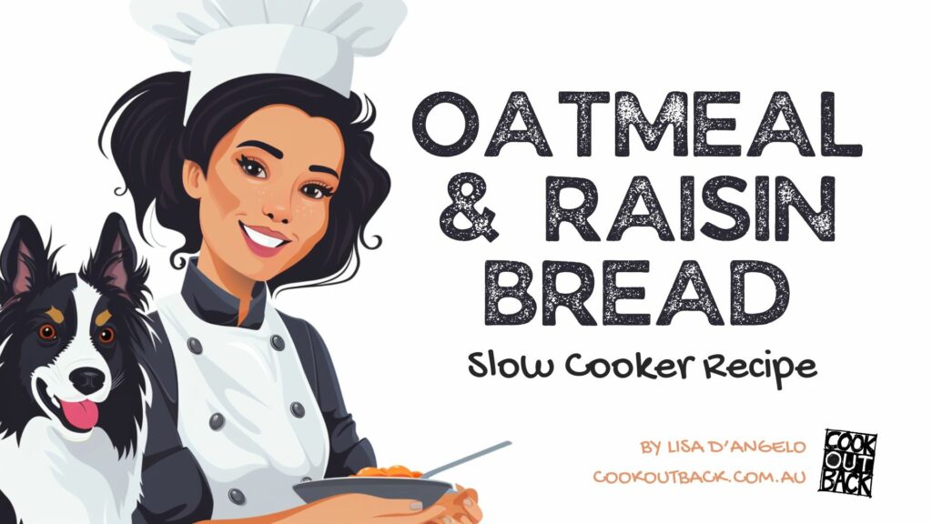 Oatmeal and Raisin Bread in a Slow Cooker
